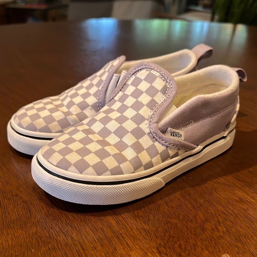 Vans Toddler Checkerboard Slip On Shoe